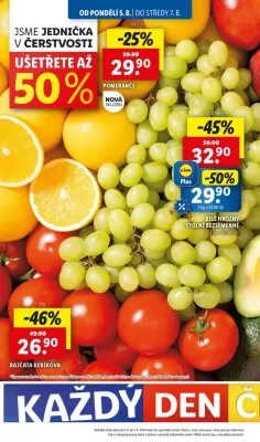 akční leták Lidl 5.8.2024-11.8.2024