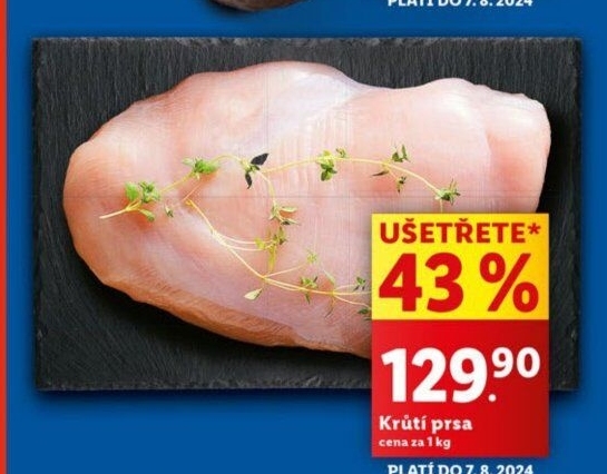 Krůtí prsa - Lidl akcniletaky.com