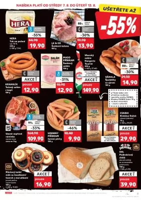 akční leták Kaufland 7.8.2024-13.8.2024