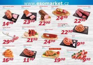 akční leták ESO MARKET 7.8.2024-18.8.2024