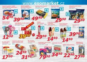 akční leták ESO MARKET 7.8.2024-18.8.2024