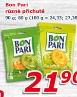 Bonbony Bon Pari Nestlé