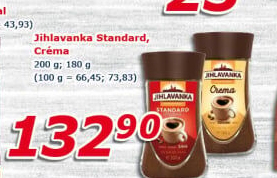 Instantní káva Jihlavanka Standard