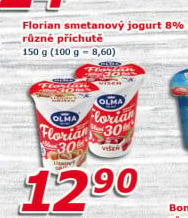 Jogurt smetanový Florian Olma