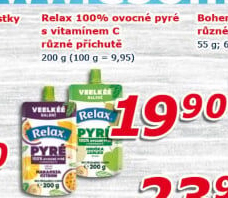 Kapsička ovocné pyré Relax