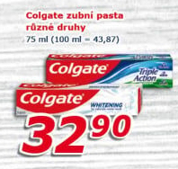 Pasty na zuby Colgate