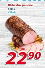 Pečeně uhlířská Váhala