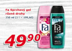 Sprchový gel Fa
