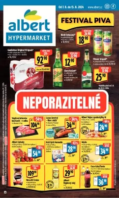 akční leták Albert 7.8.2024-13.8.2024