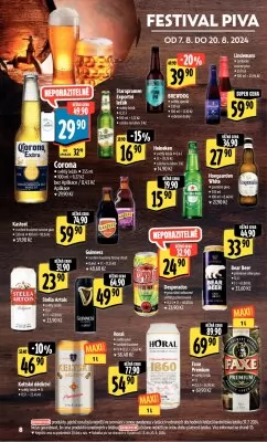 akční leták Albert 7.8.2024-13.8.2024