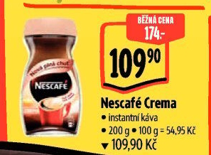 Instantní káva Nescafé Crema