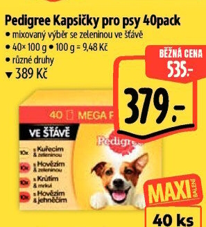 Kapsičky pro psy Pedigree