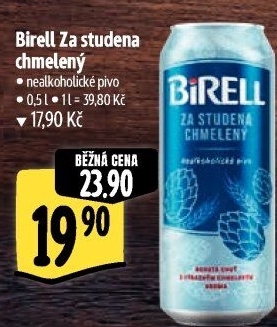 Nealkoholické pivo za studena chmelený Birell