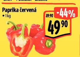 Paprika červená