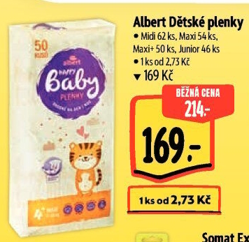 Pleny dětské Albert