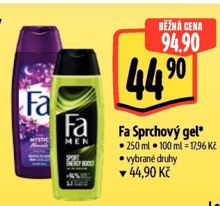 Sprchový gel Fa
