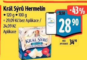 Sýr Hermelín Král sýrů