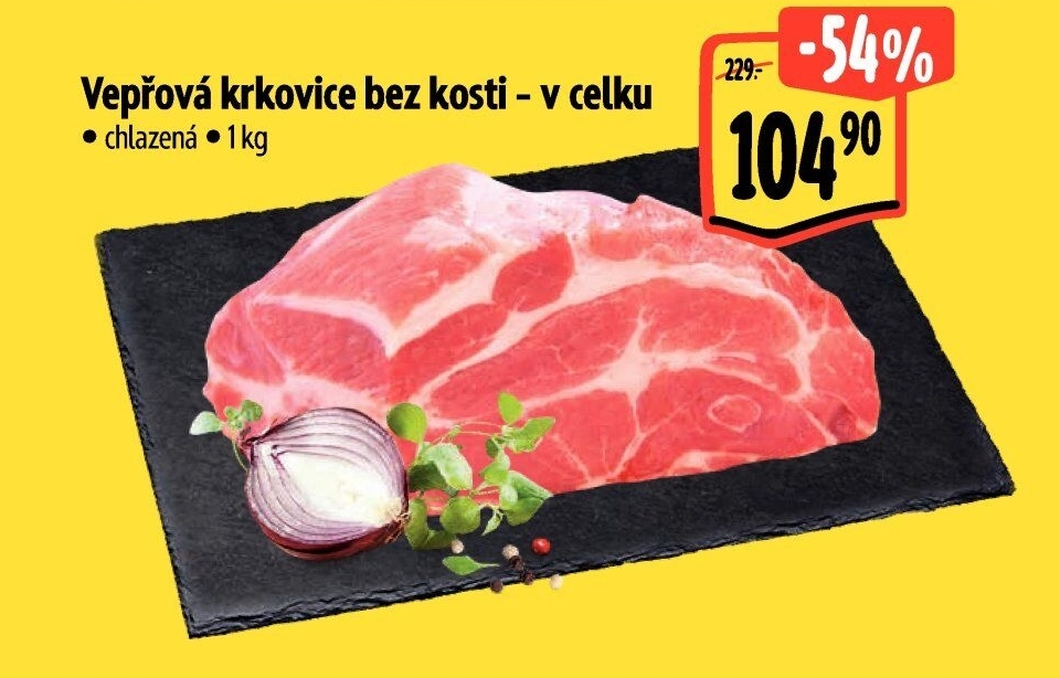 Vepřová krkovice bez kosti