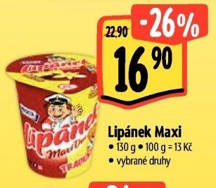 Dezert Lipánek Madeta