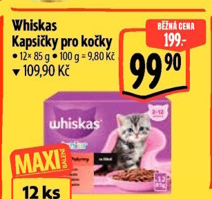 Kapsičky pro kočky Whiskas