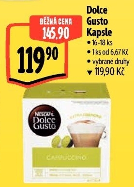 Kapsle Dolce Gusto Nescafé