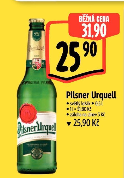 Pivo Pilsner Urquell