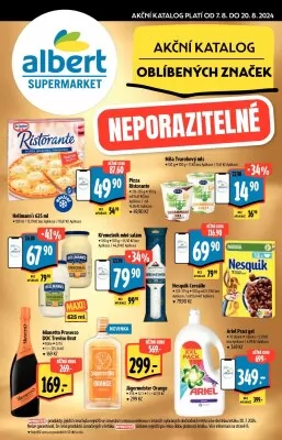 akční leták Albert 7.8.2024-20.8.2024