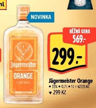 Bylinný likérOrange Jägermeister