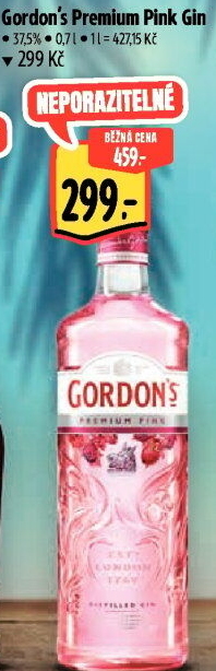 Gin Pink London Premium Gordon'