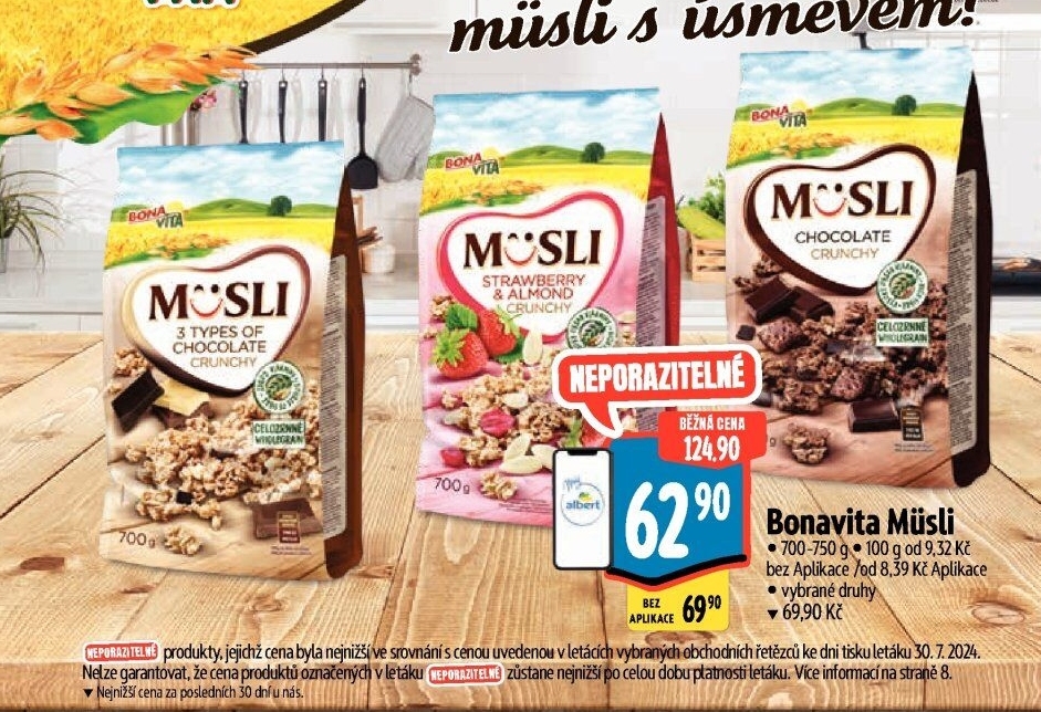 Müsli Crunchy Bonavita