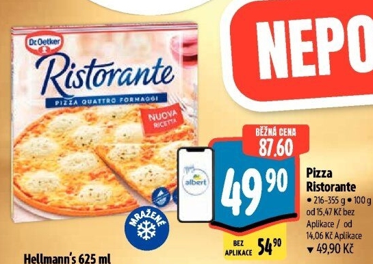 Pizza mražená Ristorante Dr. Oetker