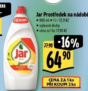 Prostředek na nádobí Jar