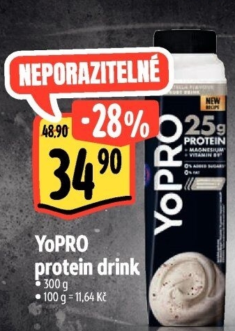 Proteinový nápoj Yopro
