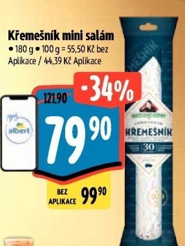 Salám Křemešník kostelecký Kostelecké uzeniny