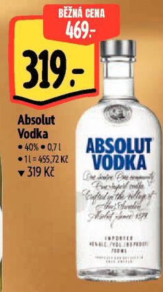 Vodka Absolut