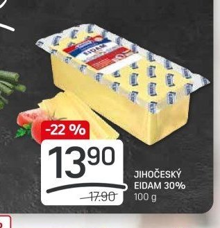 Jihočeský Eidam 30%
