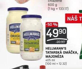 Hellmann's Tatarská omáčka, majonéza