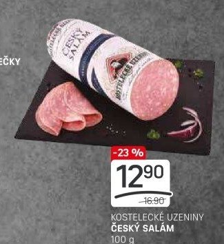 KOSTELECKÉ UZENINY ČESKÝ SALÁM 100 g