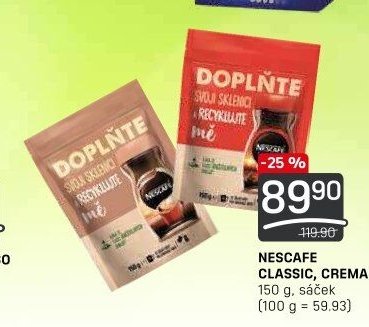 NESCAFE CLASSIC, CREMA