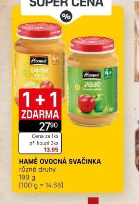 HAMÉ OVOCNÁ SVAČINKA