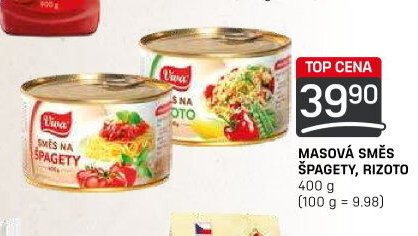 MASOVÁ SMĚS ŠPAGETY, RIZOTO