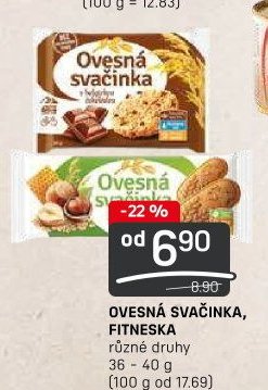 OVESNÁ SVAČINKA, FITNESKA