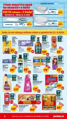 akční leták Penny Market 8.8.2024-14.8.2024