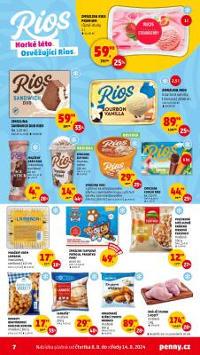 akční leták Penny Market 8.8.2024-14.8.2024