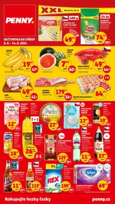 akční leták Penny Market 8.8.2024-14.8.2024