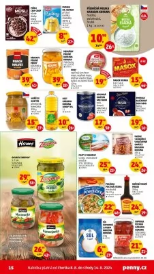 akční leták Penny Market 8.8.2024-14.8.2024