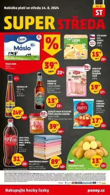 akční leták Penny Market 8.8.2024-14.8.2024