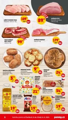 akční leták Penny Market 8.8.2024-14.8.2024
