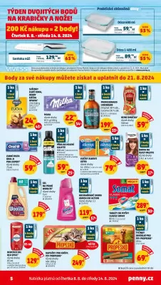 akční leták Penny Market 8.8.2024-14.8.2024