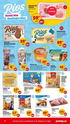 akční leták Penny Market 8.8.2024-14.8.2024